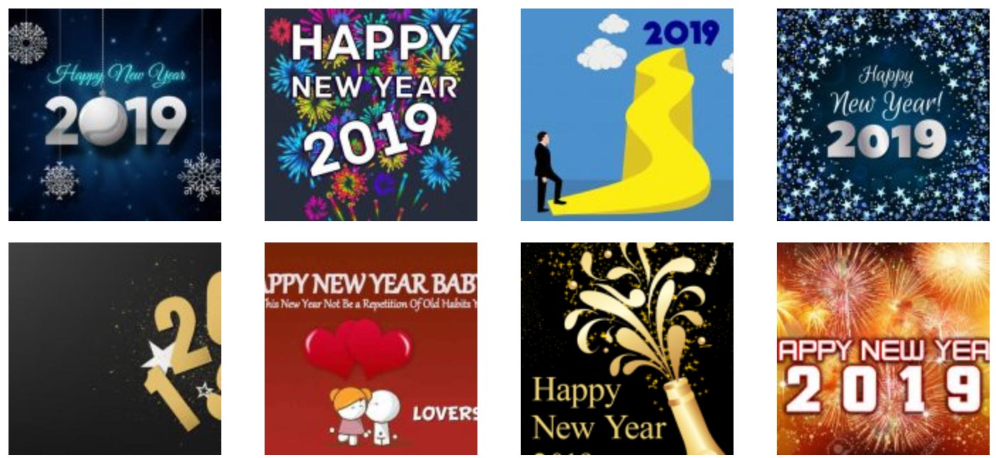 Happy New Year 2019 Frame by Toni Tails Profile Picture Frames for