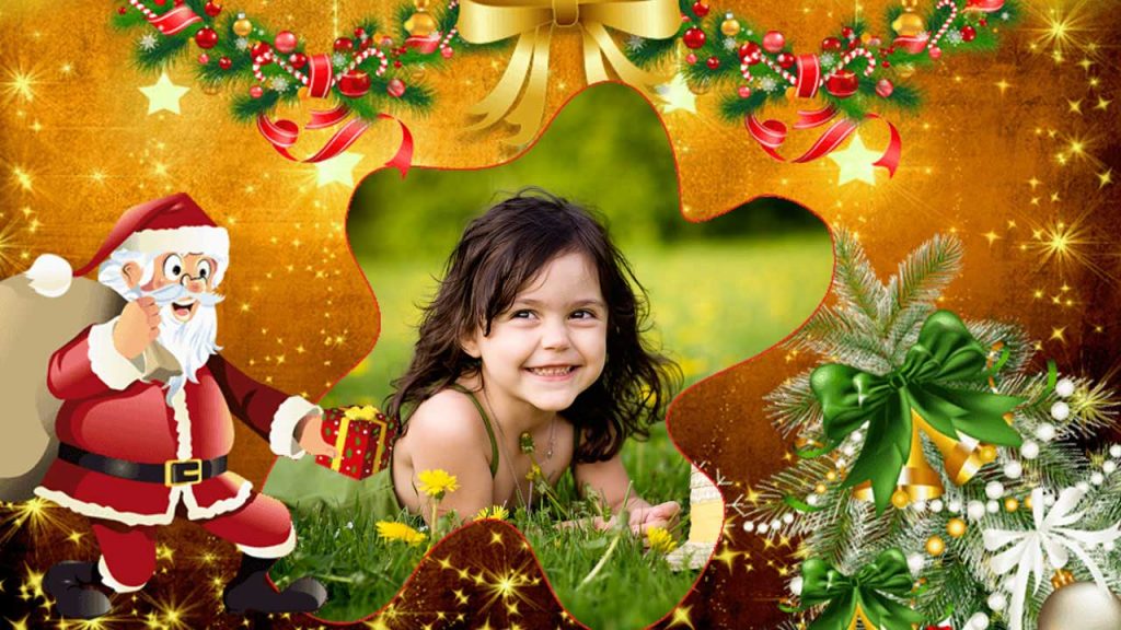 Happy and Merry Christmas Frames for Facebook Profile Photo and Picture