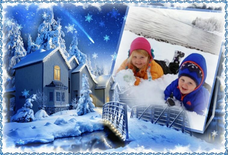 Snow Winter Frame for Facebook Picture Photo Frames - Profile Picture ...