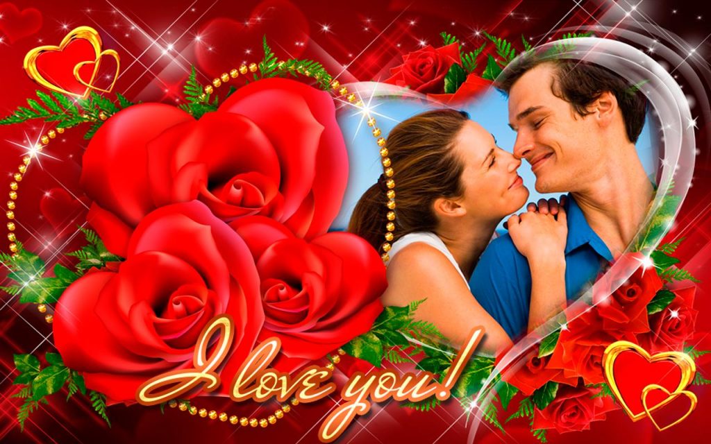 Happy Valentine's Day Profile Picture Frame