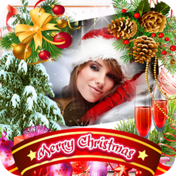 Merry Christmas profile picture frames 2019 for Facebook