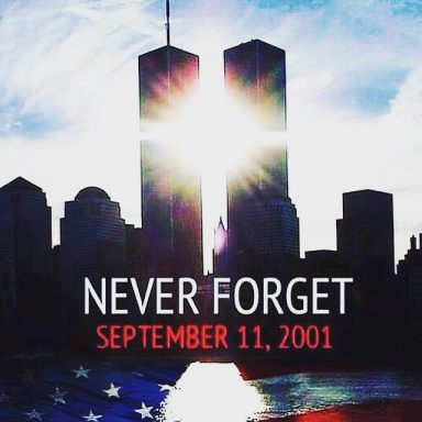 Make Frame With Never Forget Twin Towers Attack New York Airplanes 911 ...