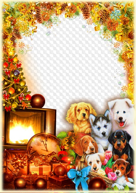Beautiful and magical Christmas photo frames for Facebook Profile. 