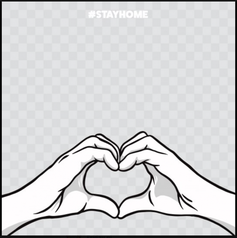 Stay At Home And Flatten The Curve Facebook Profile Picture Frames Filters Stay Home Nurse Corona Covid Healthcare Coronavirus Profile Picture Frames For Facebook