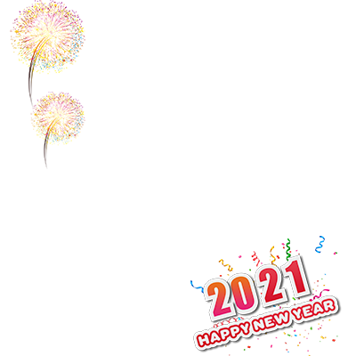2021 Happy New Year Frame