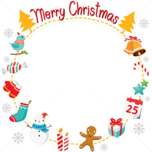 merry christmas white overlay png