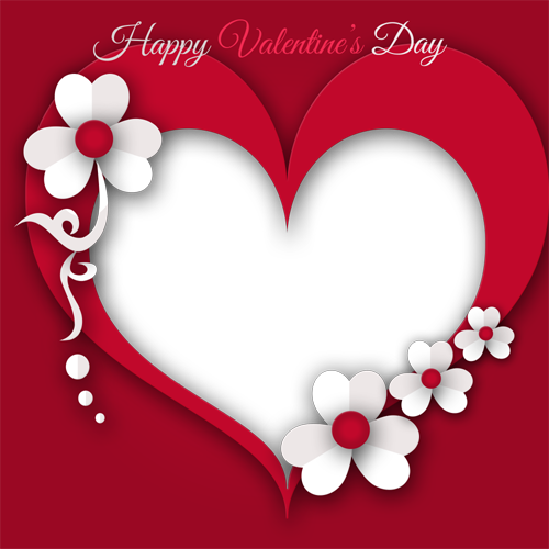 Happy Valentine s Day Frame Profile Picture Frames For Facebook